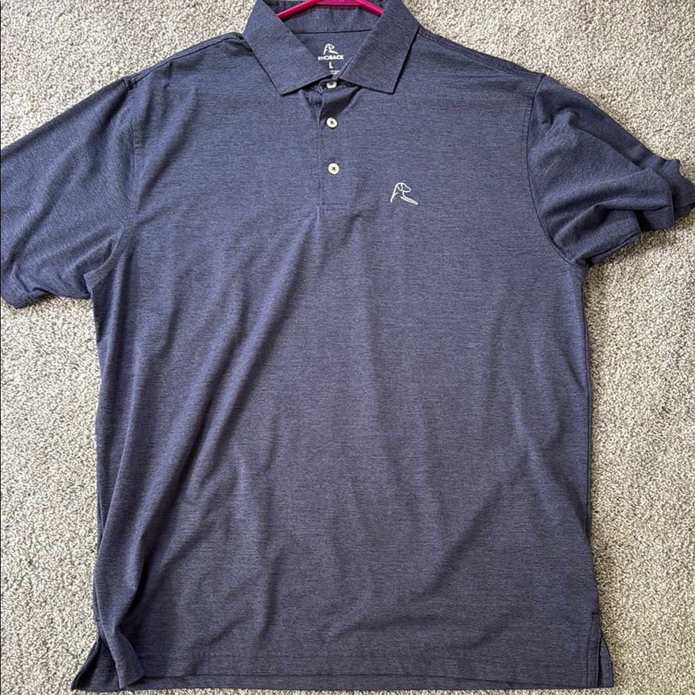 Rhoback polo Annapolis Blue